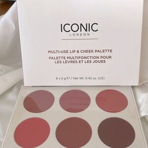 Iconic London multiuse Lip and Cheek palette